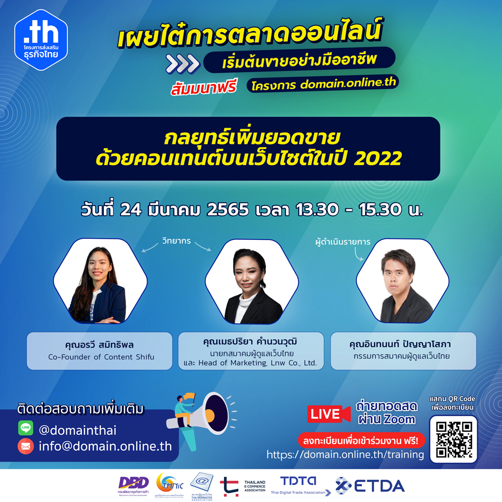 th domain online marketing 2022